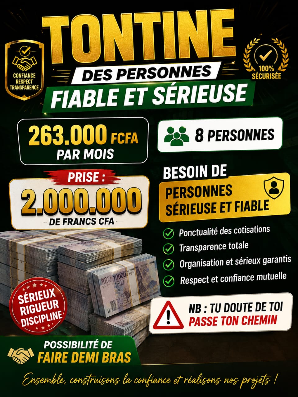 Tontine des Personnes Fiables
