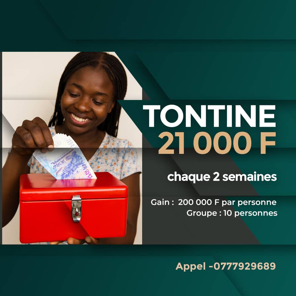 Tontine Argent 21 000F