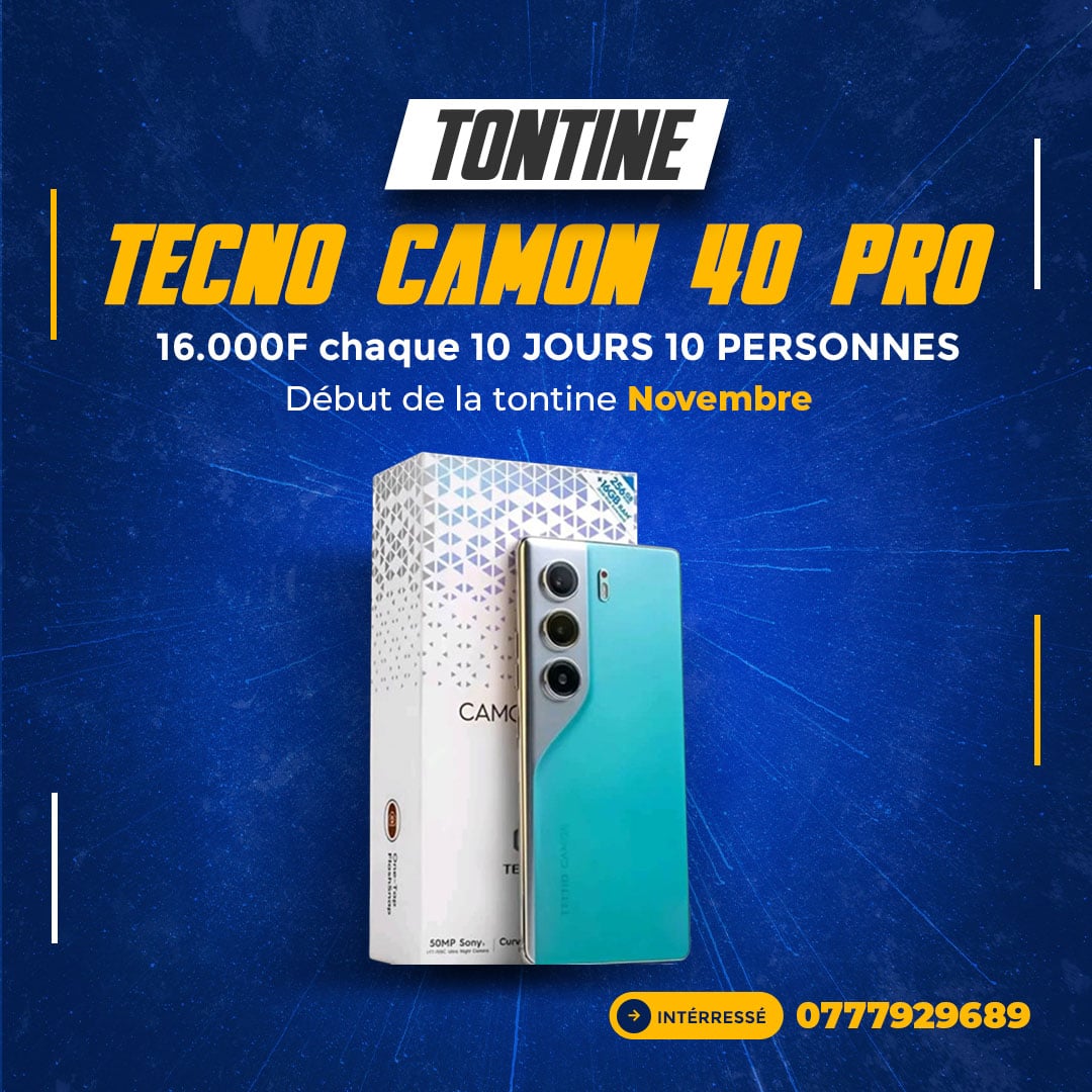 Tontine Tecno Camon 40 Pro